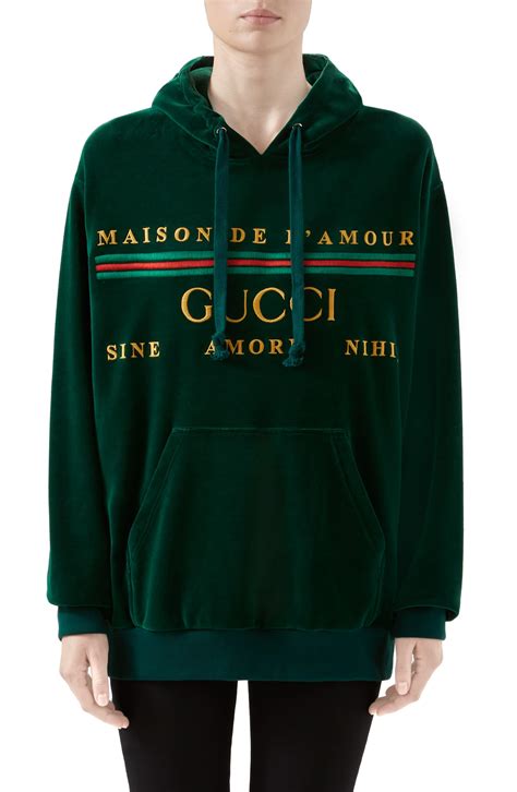 gucci double g sweater|Gucci velour sweatsuit.